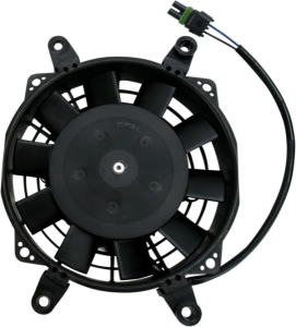 Oem Replacement Cooling Fan Black 