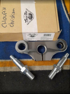 Upper Triple Clamp Chrome, 2, nordicamoto.ro