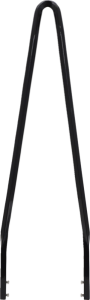 Squaretude Styled Sissy Bar Sticks Black