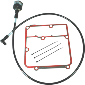 Oil Tank Breather Kit Black 