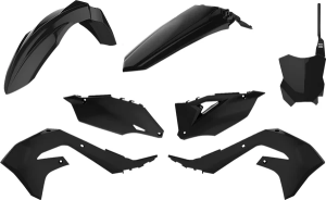 Set de carenaje pentru Kawasaki, negru