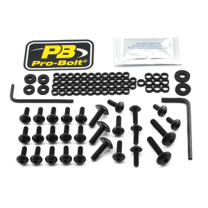 Fairing Bolt Kit For Kawasaki Black