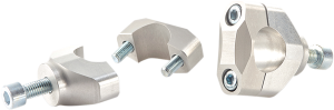 Handlebar Adapter Set Silver