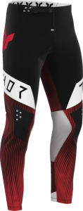 Pantaloni Sportmode Vanish negru-roșu, nordicamoto.ro