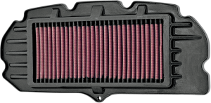 High-flow Air Filter Black, Red