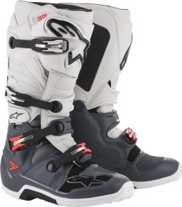 Cizme Alpinestars  Tech 7 White/Gray/Black