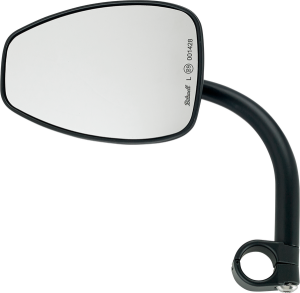 Clamp-on Utility Mirror Black, 2, nordicamoto.ro
