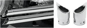 Family Jewel Exhaust Tip Chrome, 1, nordicamoto.ro