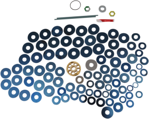 Gold Valve Shock Kit Gold, 1, nordicamoto.ro