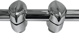 Mohawk Handlebar Riser Cap Silver
