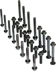 12-point Engine Fastener Kit Black, 1, nordicamoto.ro
