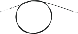Black Vinyl Throttle Cable Black