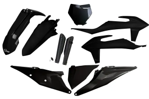 Full Body Replacement Plastic Kit Black
