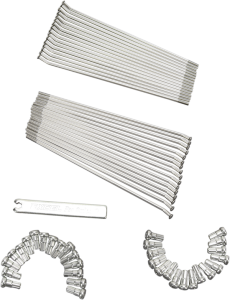 Spoke Sets Polished, Silver