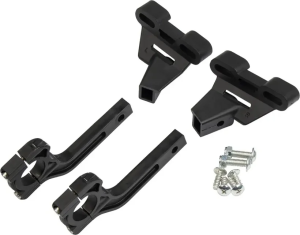 Mounting Kit On Levers Black
