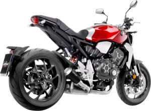 Tobă de eșapament LeoVince LV-10 Black Edition Slip-On pentru Honda CB1000R Neo Sports Café (2018-2024), 2, nordicamoto.ro