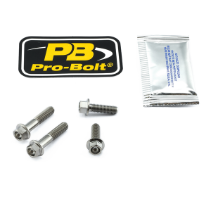 Titanium Brake & Clutch Lever Perch Pinch Bolt Kit