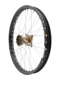 Elite Mx-en Wheel, Silver Spokes 