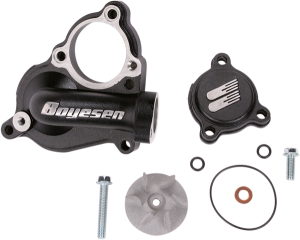 Supercooler Water Pump Cover And Impeller Kit Black, 1, nordicamoto.ro