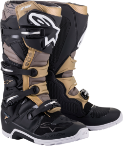 Cizme Alpinestars Tech 7 Enduro Drystar Black/Gold/Gray