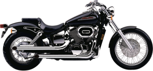 Drag Pipes Exhaust System Chrome