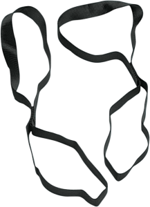 1-1/2(r) W Tie-down Extensions Black