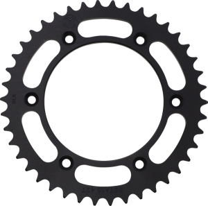 MOOSE RACING Pinion spate din aluminiu, negru 