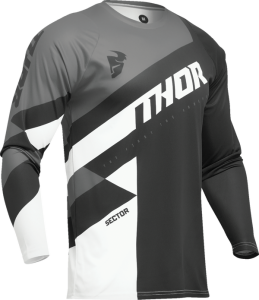 Tricou Thor Sector Checker Black/Gray