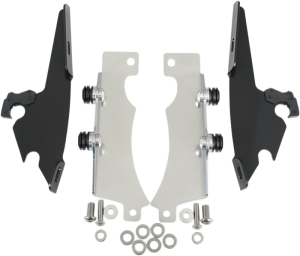 Fats/slim Windshield Trigger-lock Complete Mount Kit Black