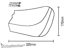 Bbz Handguard Black, Gray, 3, nordicamoto.ro