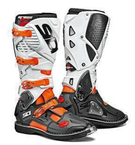 Cizme Sidi Crossfire 3 Orange Fluor-Black-White