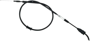 MOOSE RACING Black Vinyl Throttle Cable Black 