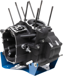 Engine Stand Blue, Powder-coated