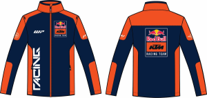 Geaca KTM Replica Team Softshell Orange Navy