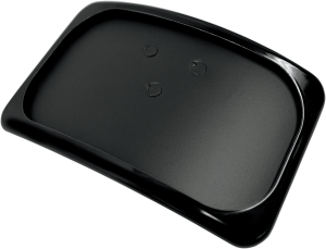 Small Radius Three-bolt Style License Plate Mount Assembly Gloss Black, 2, nordicamoto.ro