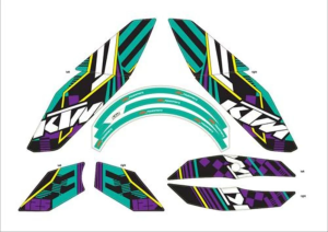 Stickere, Funky graphics kit, nordicamoto.ro
