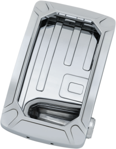Nova Curved License Plate Mount Chrome