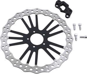 Indian Big Brake Rotor Kit Black, 1, nordicamoto.ro