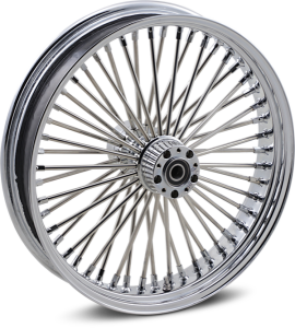 Fat Daddy 50-spoke Radial Laced Wheel Silver, 3, nordicamoto.ro