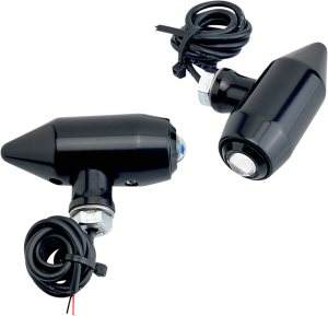 Vega Led Center Mount Turn Signals/marker Lights Black, 1, nordicamoto.ro