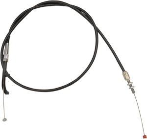 Black Vinyl Throttle/idle Cable For Victory Black