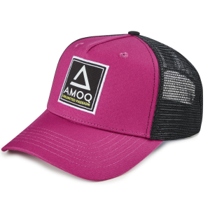 AMOQ Trucker Cap Burgundy One Size