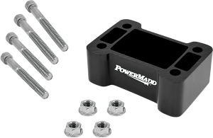 Pro Taper Handlebar Riser Kit For Polaris Black, 1, nordicamoto.ro