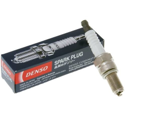 Spark Plug Silver, White