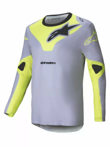 Tricou Alpinestars Racer Veil Gray/Yellow
