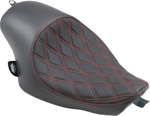 3/4 Solo Seat Black, Red, 1, nordicamoto.ro