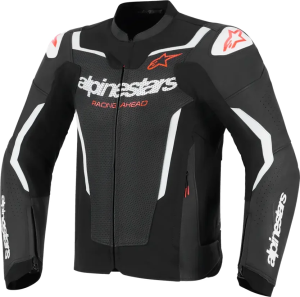 Gp Force Airflow V2 Leather Jacket Black, nordicamoto.ro