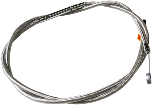 Standard Cable Kit For 18-20 Ape Hangers Black Vinyl/stainles Braided Steel Black Black, 3, nordicamoto.ro