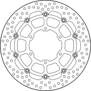 Rotor plutitor de curse din oțel inoxidabil din seria Halo