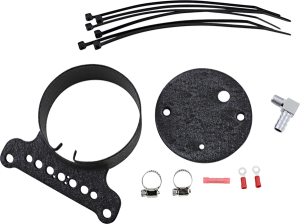 Gauge Bracket Wrinkle Black